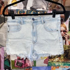 American Eagle Super Stretch Light Jean Shorts